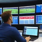 스포츠경영관리사와 비영리 스포츠 조직 - **Image Prompt: Dynamic Event Production Control Room**
    A bustling, high-tech control room or me...